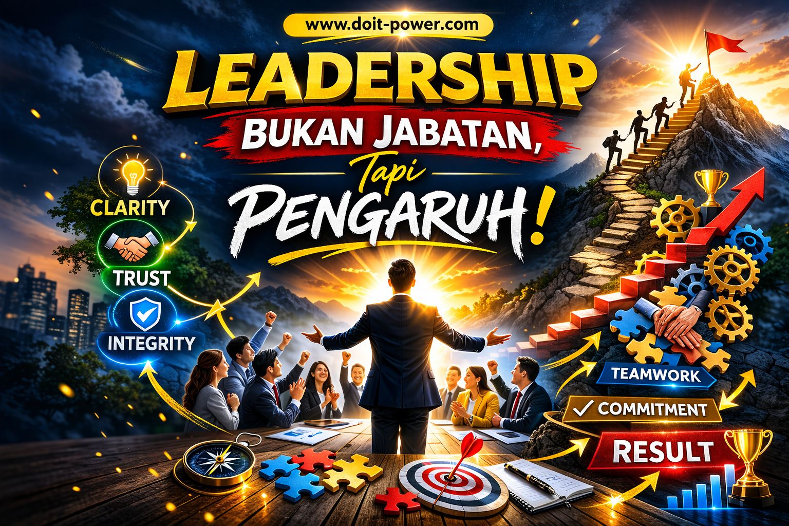 Leadership Bukan Jabatan, Tapi Pengaruh